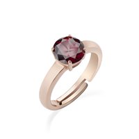 Ring Amen Woman SOLITARIO in Silver Zircone ANFERR2-10 - ANFERR2-10